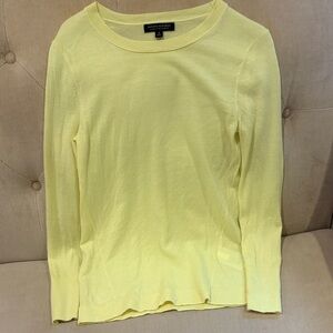 Banana Republic Lemon Long Sleeve Top